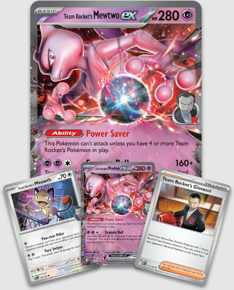 Team Rocket's Mewtwo ex BOX (Español)