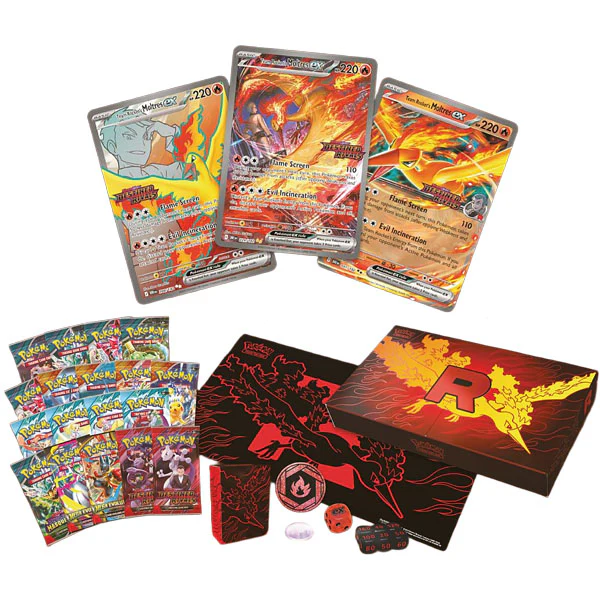 Team Rockets Moltres Ex Ultra Premium Collection Upc Collection