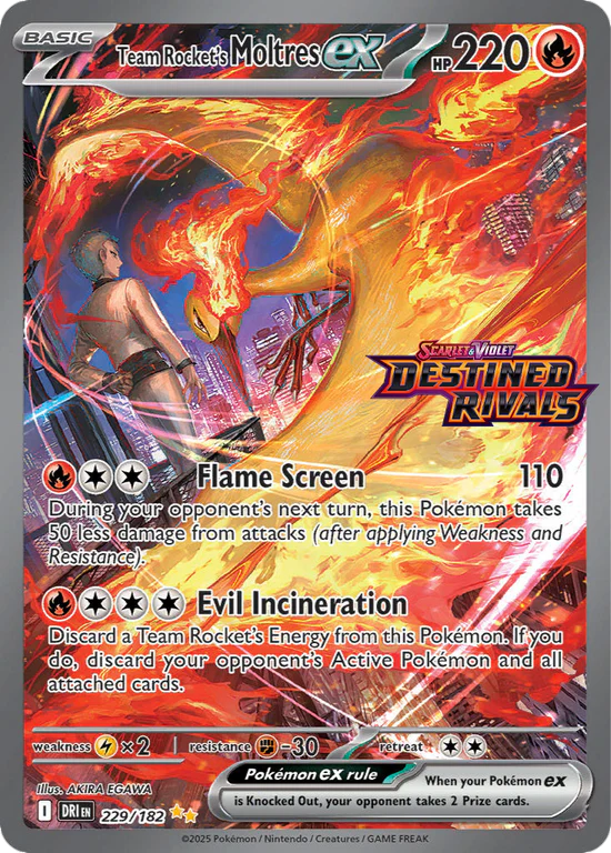 Team Rockets Moltres Ex Ultra Premium Collection Upc Collection
