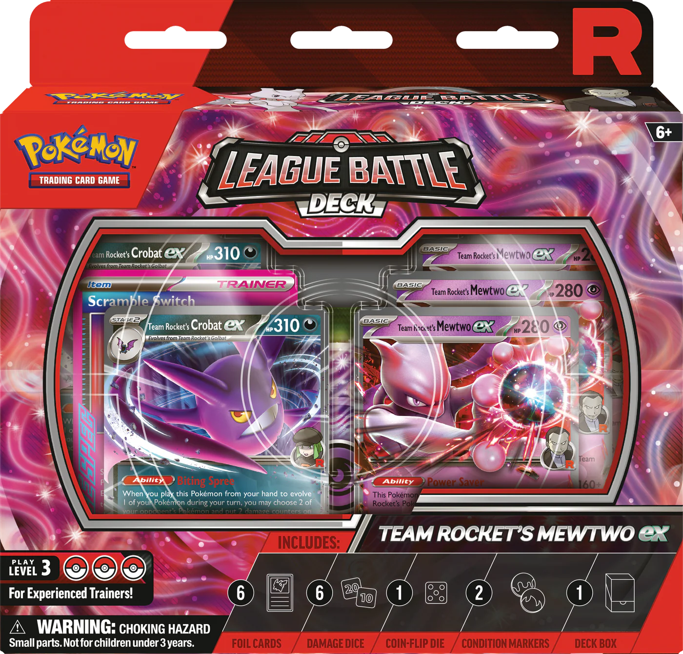 League Battle Deck Team Rocket's Mewtwo ex