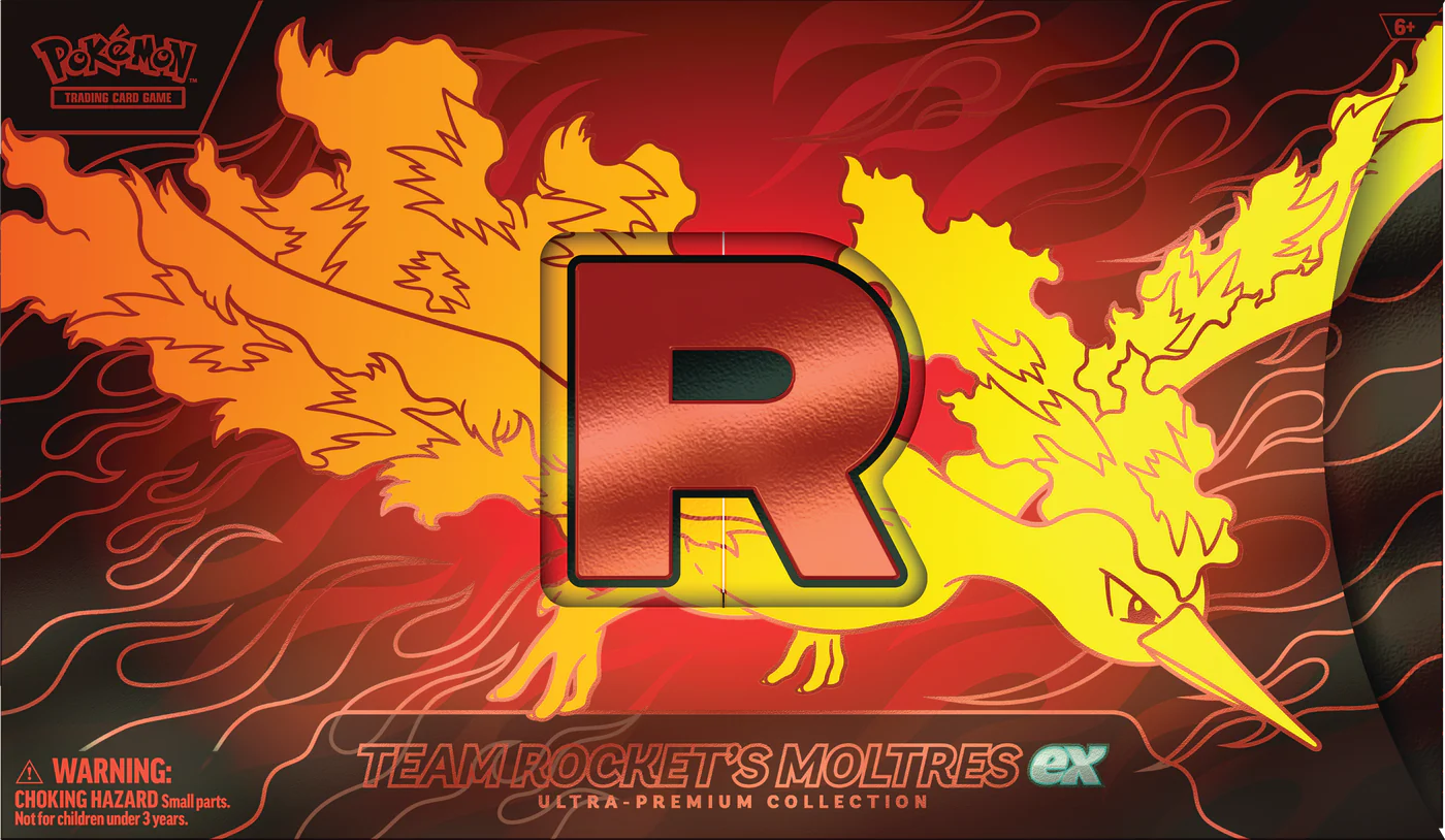 Team Rockets Moltres Ex Ultra Premium Collection Upc Collection
